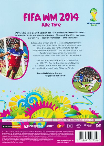 Produktbild: FIFA WM 2014 - Alle Tore