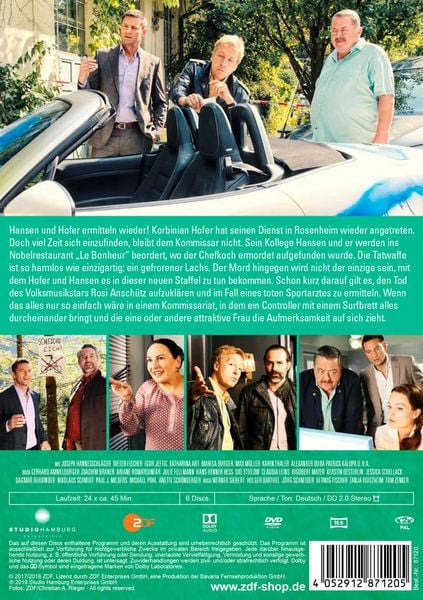 Produktbild: Die Rosenheim Cops - Staffel 17 [6 DVDs]
