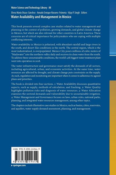 Produktbild: Water Availability and Management in Mexico