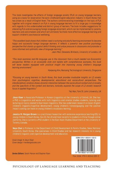 Produktbild: Young Children's Foreign Language Anxiety