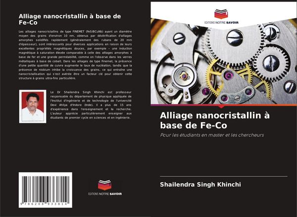 Produktbild: Alliage nanocristallin &agrave; base de Fe-Co
