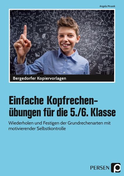 Einfache Kopfrechenübungen für die 5./6. Klasse, Taschenbuch von Angela Mrusek, Persen Verlag in der AAP Lehrerwelt GmbH, 978-3-403-20619-4