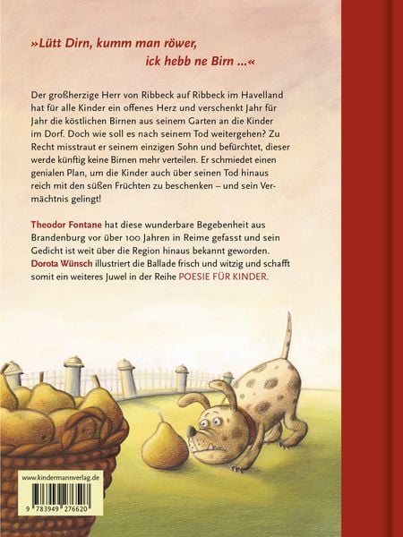 Produktbild: Herr von Ribbeck auf Ribbeck im Havelland
