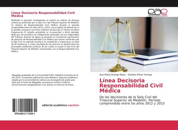 Produktbild: L&iacute;nea Decisoria Responsabilidad Civil M&eacute;dica