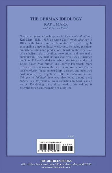 Produktbild: The German Ideology
