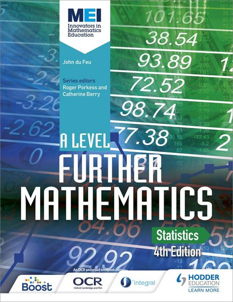 Produktbild: MEI A Level Further Mathematics Statistics 4th Edition