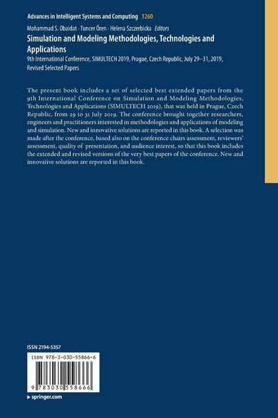Produktbild: Simulation and Modeling Methodologies, Technologies and Applications