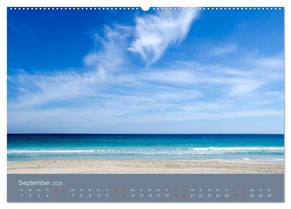 Produktbild: Tag am Meer (Wandkalender 2026 DIN A2 quer), CALVENDO Monatskalender