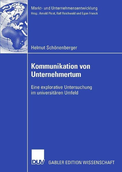 Produktbild: Kommunikation von Unternehmertum