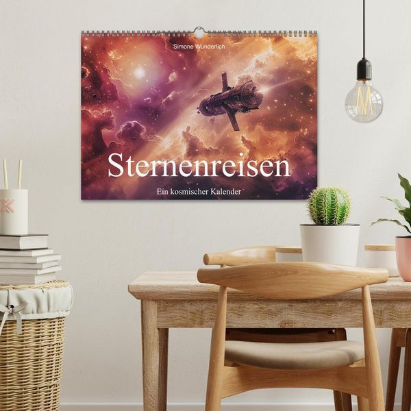 Produktbild: Sternenreisen - Ein kosmischer Kalender (Wandkalender 2026 DIN A3 quer), CALVENDO Monatskalender