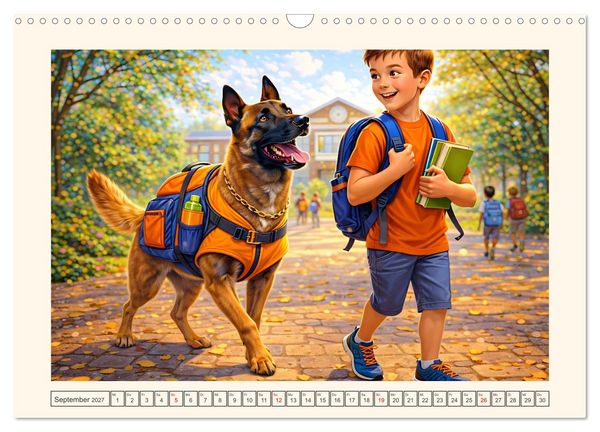 Produktbild: Aufgepasst (Wandkalender 2027 DIN A3 quer), CALVENDO Monatskalender