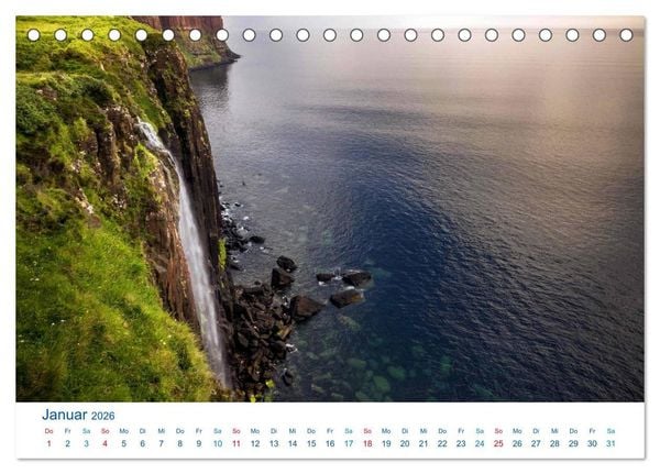 Produktbild: Isle of Skye 2026. Impressionen von Schottlands sch&ouml;nster Insel der Hebriden (Tischkalender 2026 DIN A5 quer), CALVENDO Monatskalender
