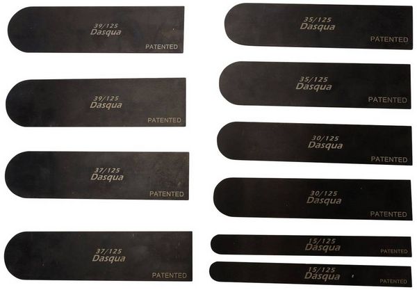 Produktbild: Dasqua 1801-0115-A Premium-Magnet-Parallel-Set mit Griff Produktabmessung, L&auml;nge: 150mm