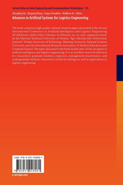 Produktbild: Advances in Artificial Systems for Logistics Engineering