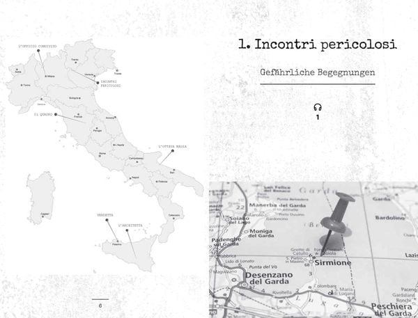 Produktbild: Langenscheidt Krimi zweisprachig Italienisch (A2/B1) - Incontri pericolosi