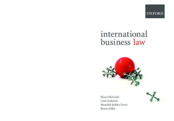 Produktbild: International Business Law