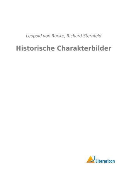 Produktbild: Historische Charakterbilder