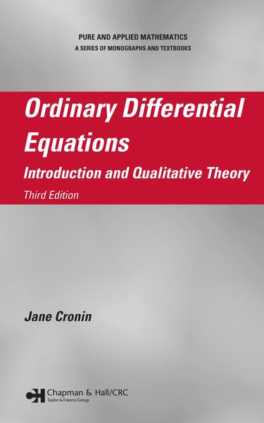 Produktbild: Ordinary Differential Equations
