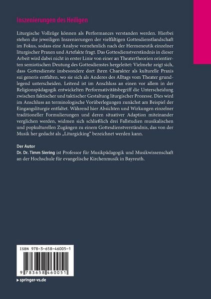 Produktbild: Inszenierungen des Heiligen