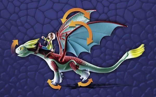 PLAYMOBIL 71083 - Dragons, Die 9 Welten - Feathers & Alex
