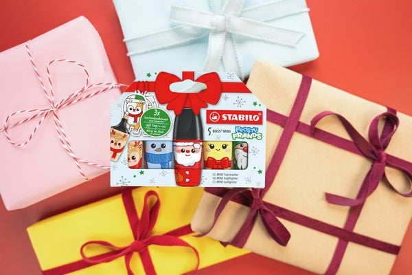 Produktbild: STABILO Textmarker BOSS Mini Frosty Friends 5 St&uuml;ck