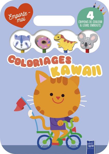Produktbild: Coloriages kawaii : le chat