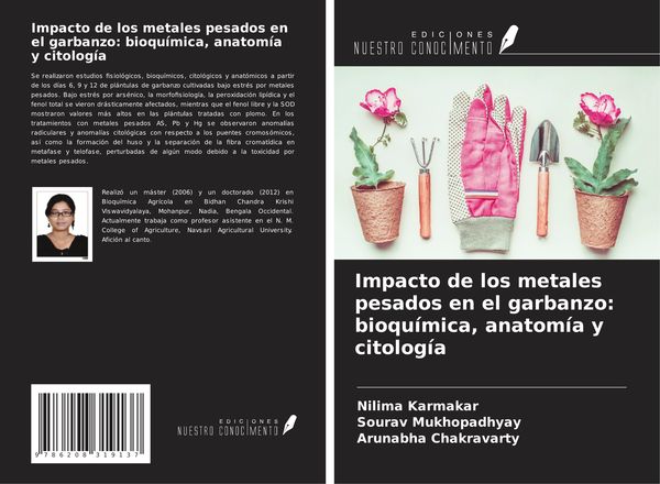 Produktbild: Impacto de los metales pesados en el garbanzo: bioqu&iacute;mica, anatom&iacute;a y citolog&iacute;a