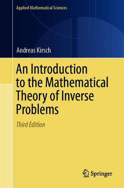 Produktbild: An Introduction to the Mathematical Theory of Inverse Problems