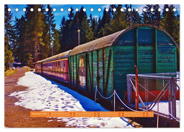 Produktbild: Unique Thuringian Forest (Desk Calendar 2026 DIN A5 landscape), CALVENDO 12 Month DeskCalendar