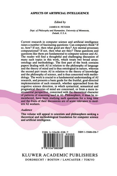 Produktbild: Aspects of Artificial Intelligence