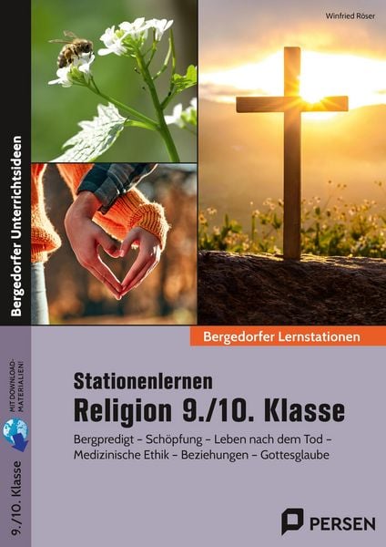 Stationenlernen Religion 9./10. Klasse, Set von Winfried Röser, Persen Verlag in der AAP Lehrerwelt GmbH, 978-3-403-21403-8