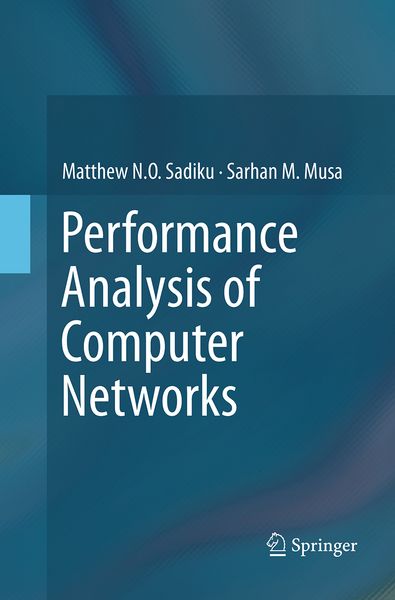 Produktbild: Performance Analysis of Computer Networks