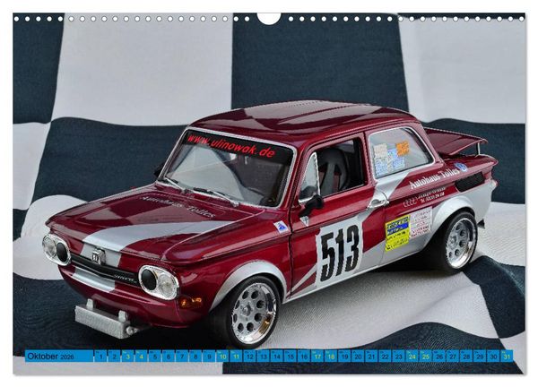 Produktbild: NSU TT CUP Auch im Kleinen ganz Gro&szlig; (Wandkalender 2026 DIN A3 quer), CALVENDO Monatskalender