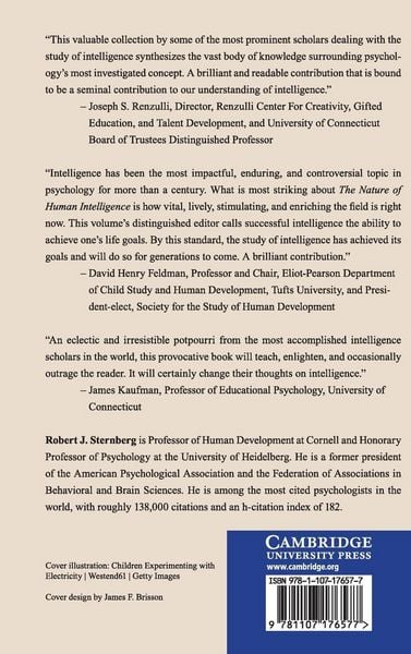 Produktbild: The Nature of Human Intelligence