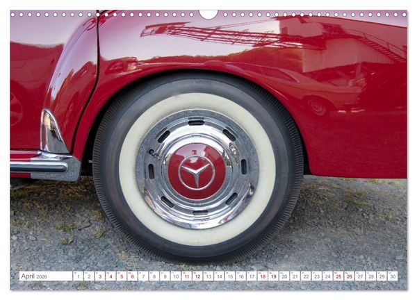 Produktbild: Mercedes Benz Adenauer: Legenden sind rot. (Wandkalender 2026 DIN A3 quer), CALVENDO Monatskalender
