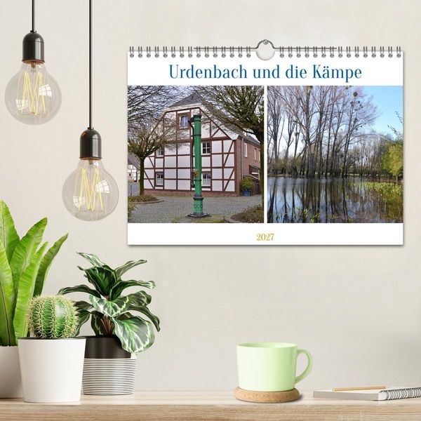 Produktbild: Urdenbach und die K&auml;mpe (Wandkalender 2027 DIN A4 quer), CALVENDO Monatskalender