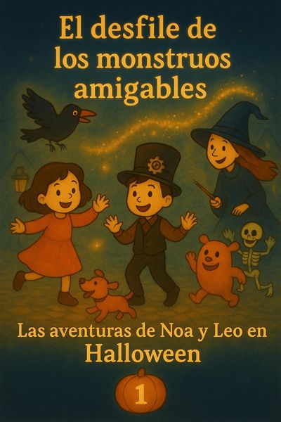 Produktbild: Las aventuras de Noa y Leo en Halloween - El desfile de los monstruos amigables Volumen 1