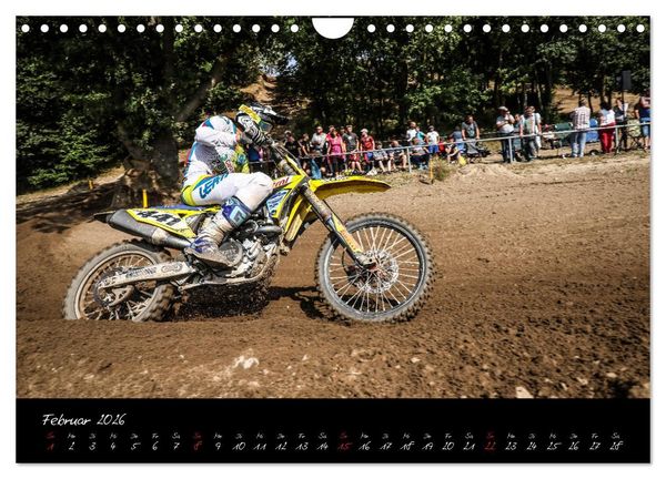 Produktbild: Motocross Racing 2026 (Wandkalender 2026 DIN A4 quer), CALVENDO Monatskalender