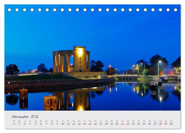 Produktbild: Belgien - Grafschaft Flandern (Tischkalender 2026 DIN A5 quer), CALVENDO Monatskalender