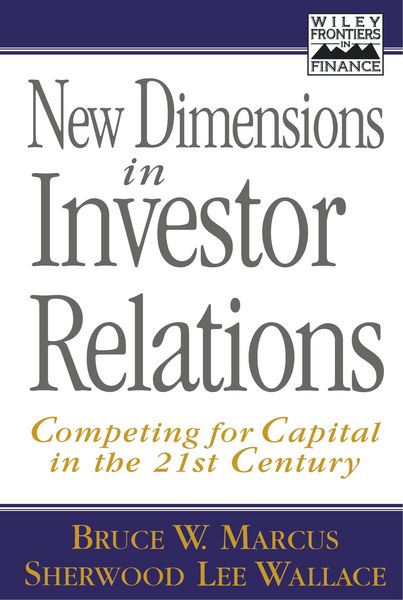 Produktbild: New Dimensions in Investor Relations