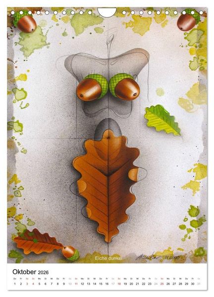 Produktbild: Am Busen der Natur / 2026 (Wandkalender 2026 DIN A4 hoch), CALVENDO Monatskalender