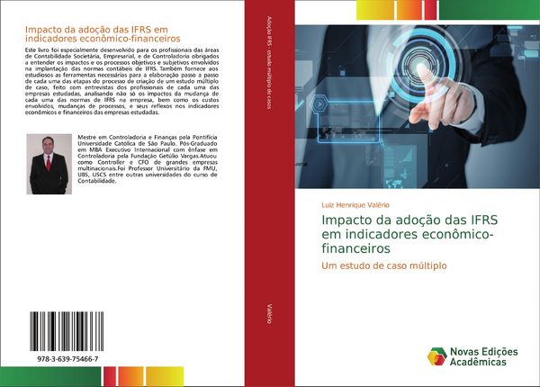 Produktbild: Impacto da ado&ccedil;&atilde;o das IFRS em indicadores econ&ocirc;mico-financeiros