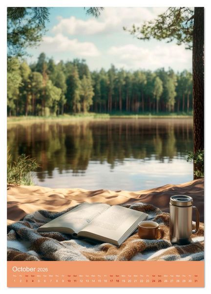 Produktbild: Literature is Magic (Wall Calendar 2026 DIN A4 portrait), CALVENDO 12 Month Wall Calendar