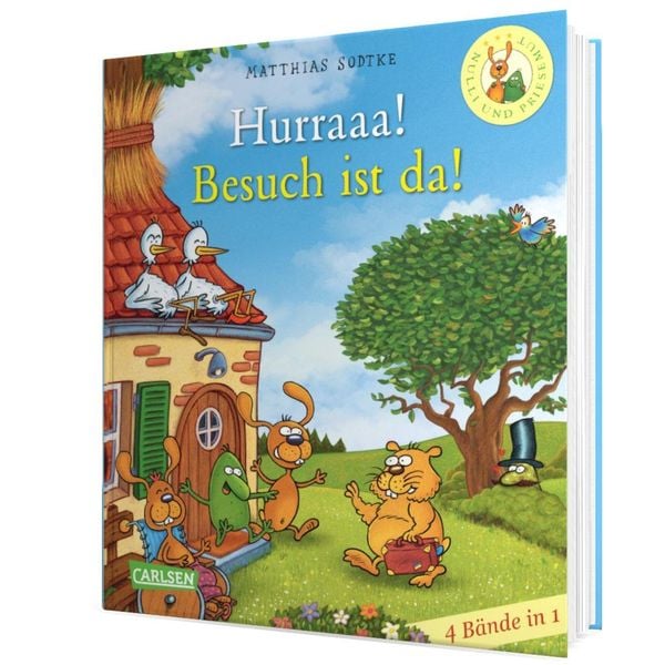 Produktbild: Nulli & Priesemut: Hurraaa! Besuch ist da! - 4 B&auml;nde in 1