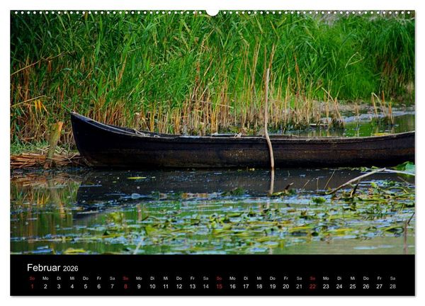 Produktbild: Donaudelta (Wandkalender 2026 DIN A2 quer), CALVENDO Monatskalender