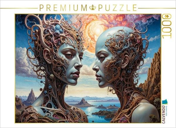 "CALVENDO Puzzle Überzeugung: ""Ich halte fest unbedingt an dem, was mich im Innersten trägt."" | 1000 Teile Lege-Größe 64x48cm Foto-Puzzle für glückliche Stunden"