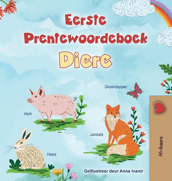 Produktbild: First Picture Dictionary - Animals (Afrikaans Children's Book)