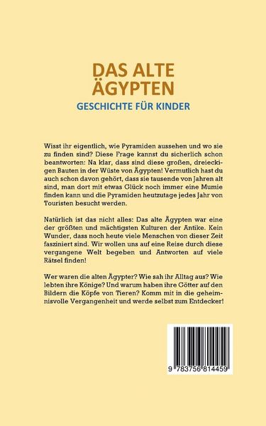 Produktbild: Das alte &Auml;gypten - Geschichte f&uuml;r Kinder