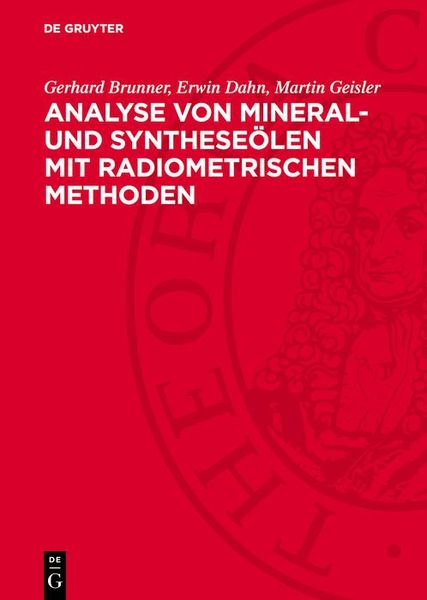 Produktbild: Analyse von Mineral- und Synthese&ouml;len mit radiometrischen Methoden