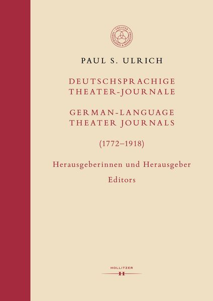 Produktbild: Deutschsprachige Theater-Journale / German-Language Theater Journals (1772-1918)
